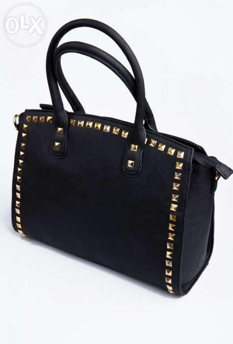 Czarna torebka ĆWIEKI A4 łódka POSZUKIWANA Blings