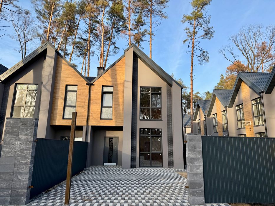 Таунхауси м.Буча серед лісу| біля Центрального парку| 110 м2