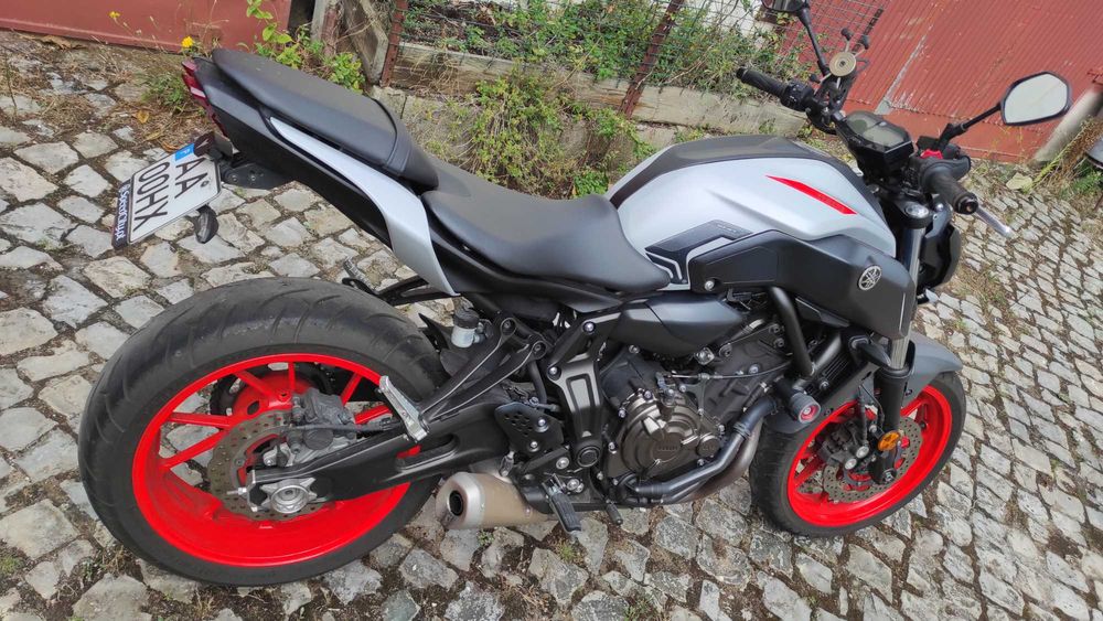 Yamaha MT07 ano de 2020 - versão de 55Kw - em ótimo estado