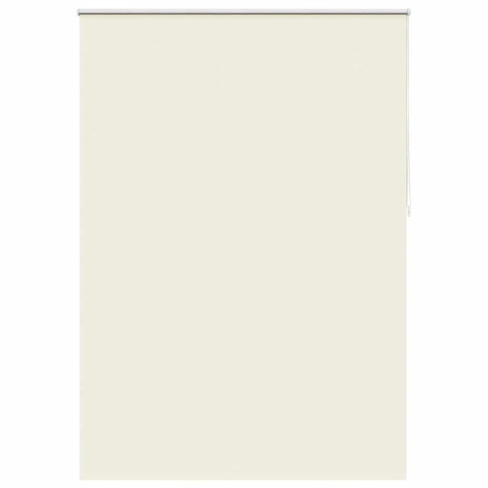 Roleta Przeciwsłoneczna 140 X 230 Cm Kremowo Biała
