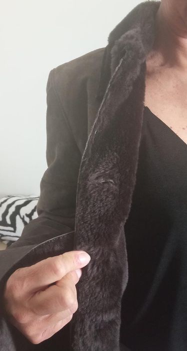 Casaco comprido de Inverno confortável e quente da Meskla