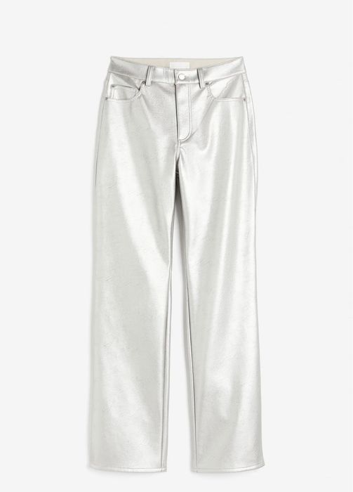 Штани H&M,сріблясті