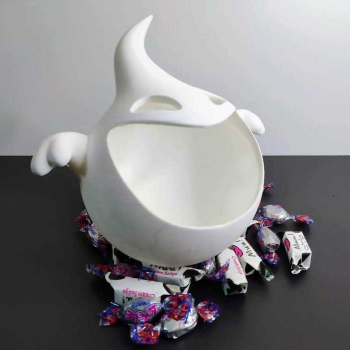 Porta‑doces “Candy Ghost” (fantasma)  Halloween