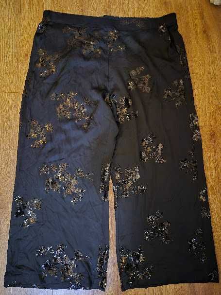 очень красивые женские черные женские брюки палацо, штаны joanna hope