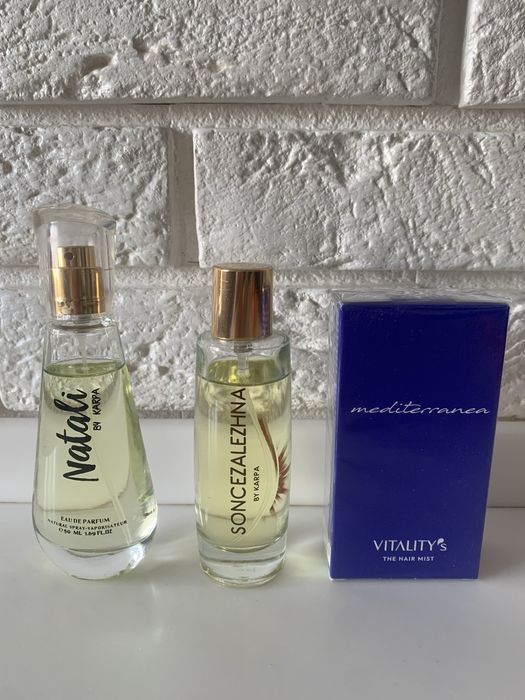 Духи Versace, Mont Blanc, Valentino, духи для волос