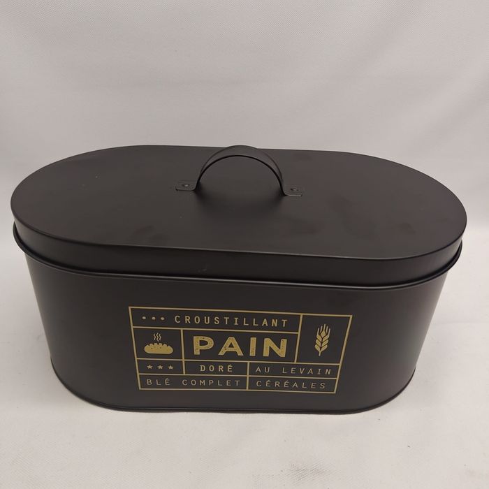 OUTLET Chlebak jednoczęściowy Cook Concept czarny metal