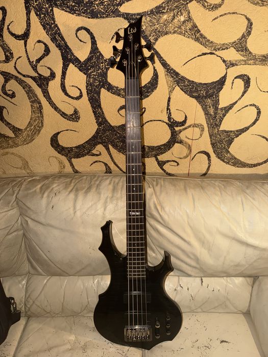 Gitara basowa ESP LTD F-415FM Zamienie na 4rke