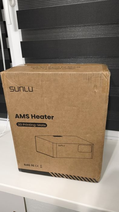 Сушка філаменту пластика sunlu ams heater  для bambu lab ams  p1s comb