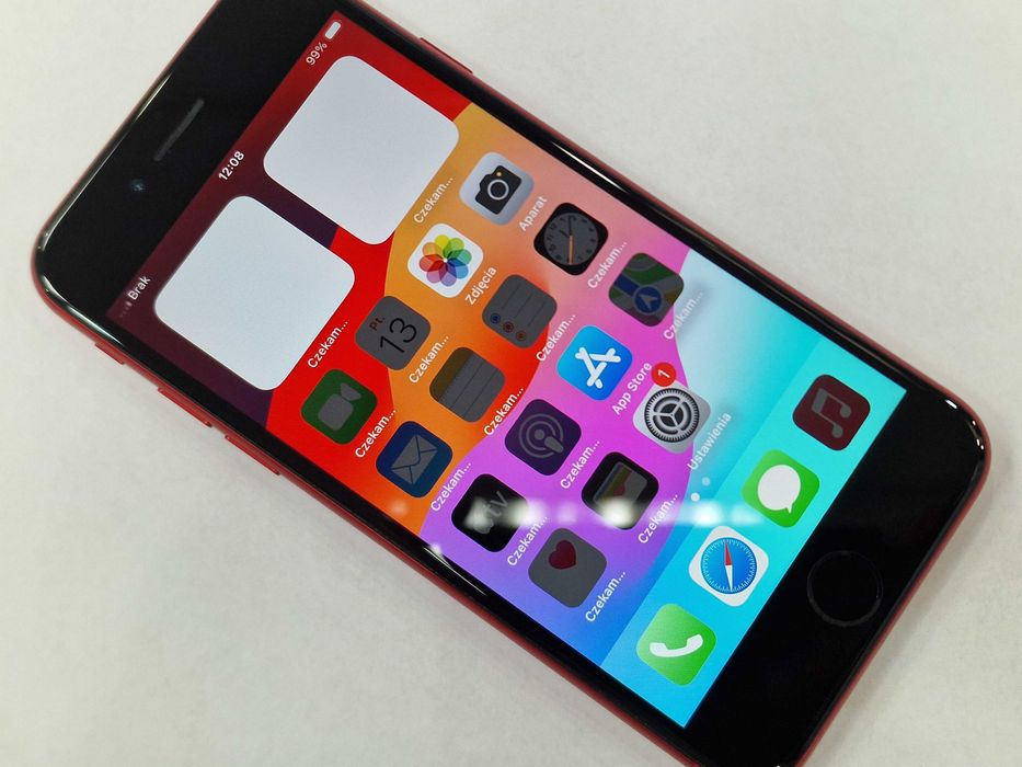 Iphone SE 2020/ 128GB/ RED/ Czerwony/ Bat 85%/ Grade A-/ Gwarancja