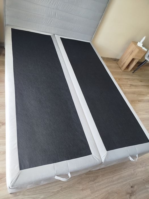 Łóżko kontynentalne + materac 140/200