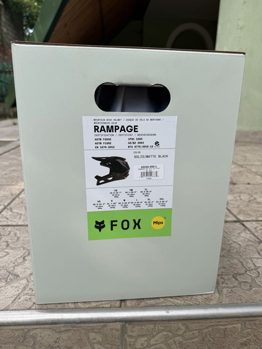 Шлем Fox Rampage L новый оригинал