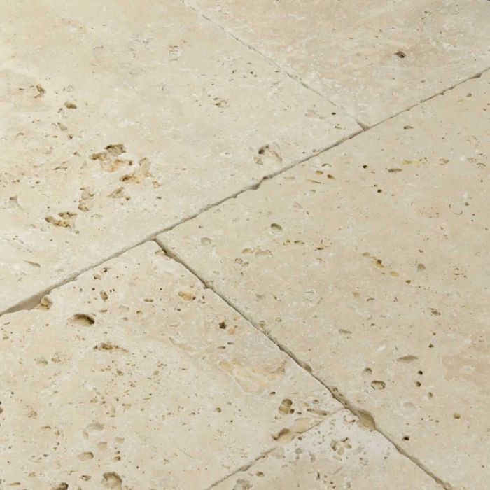 Płytki Trawertyn Classic Light bębnowan 61x40,6x1,2 trawertyny JAPANDI beżowy trawertyny płytka kamienna kamień