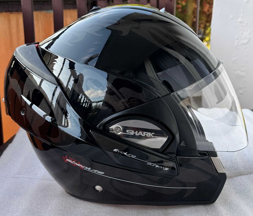Kask motocyklowy szczękowy SHARK EvoLine absolute rozmiar S 55-56 nie shoei nolan ls2