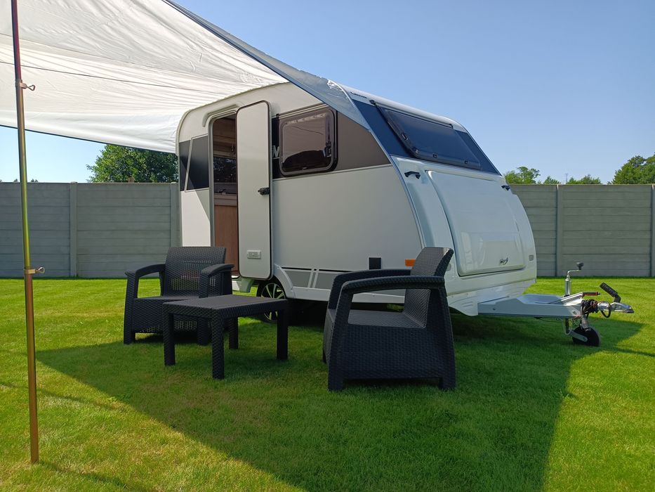 Wynajem Przyczepy N-SPORT N-Cross | 4 osoby | Łazienka | DMC 750 1000 kg | Trzebnica/Wrocław