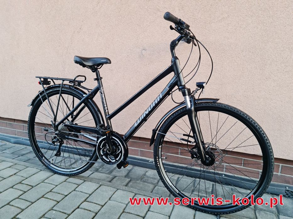 Rower damski damka WINORA koła 28 SHIMANO DEORE XT aluminium rabat