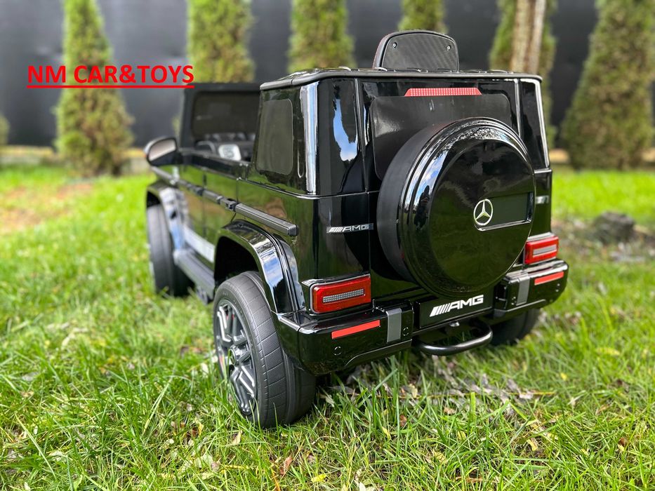 Mercedes G63 AMG Lakier Auto na akumulator Samochód Pojazd