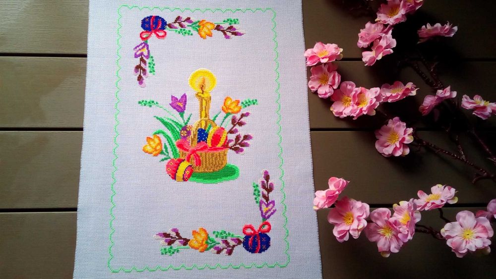 Пасхальное полотенце, великодній рушник