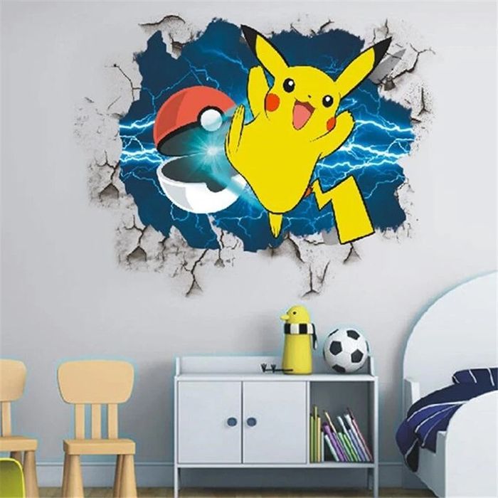 Autocolante parede Pokemon