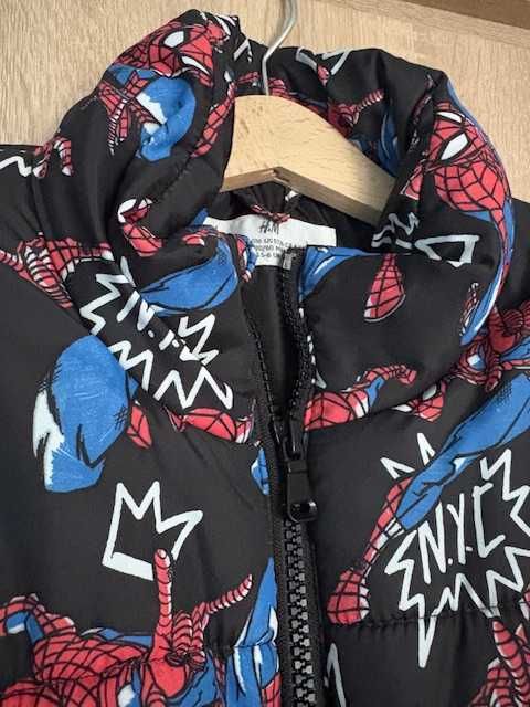 Kamizelka Spiderman, bezrękawnik, rozm. 110/116