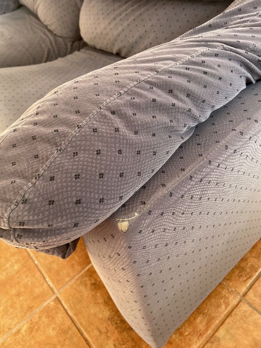 Sofa 3 Lugares Azul