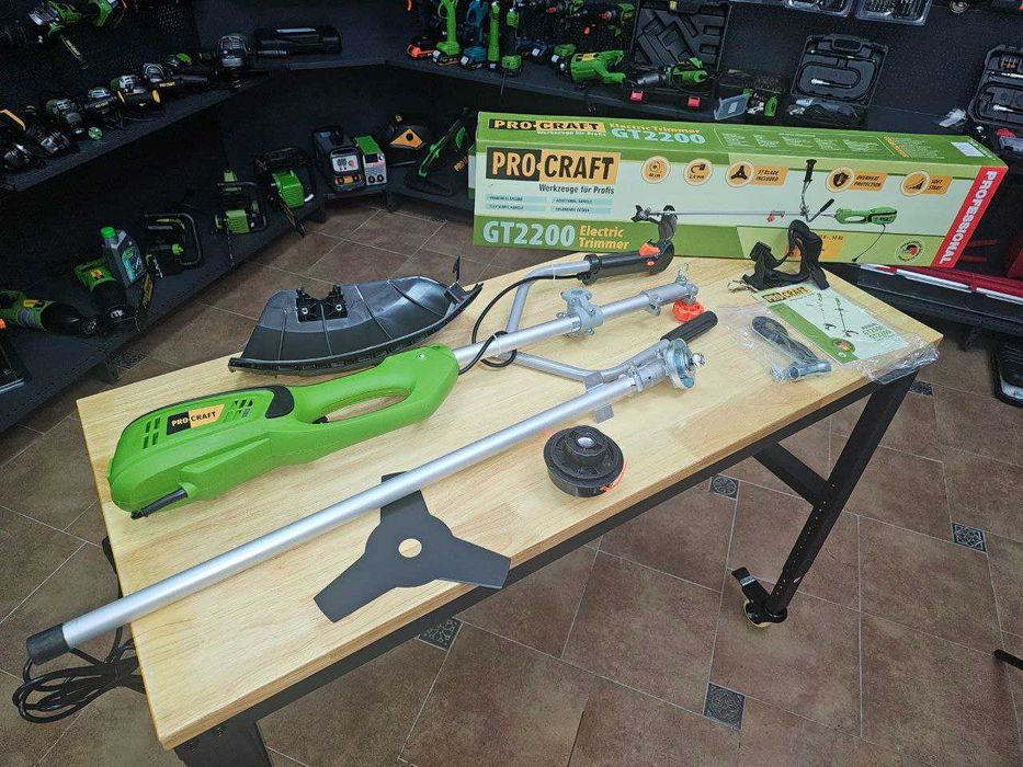 Електрокоса Тример ProCraft Ніж Леска l Гарант. 36мес