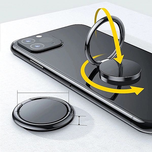 Tech-Protect Magnetic Phone Ring Black