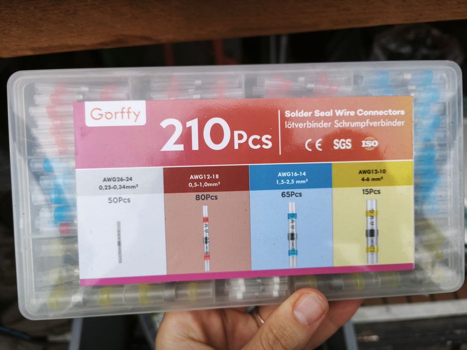 Conetores de fios para soldar