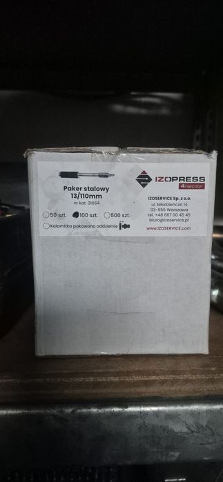 Paker stalowy 13/110 Izopress 200 szt