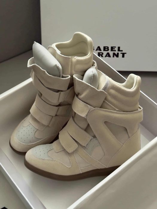 Снікерси Isabel marant сникерсы с танкеткой