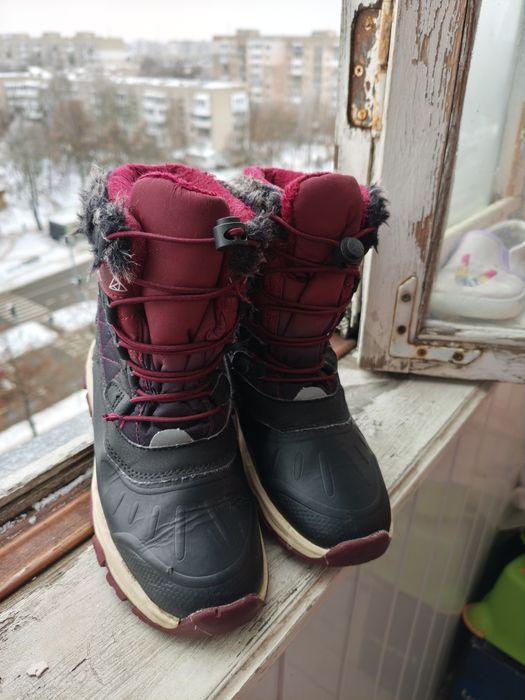 Зимові термоботінки 35 розмір для дівчинки