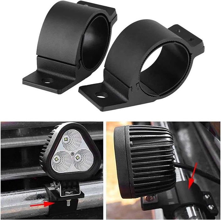 Aluminiowy wspornik montażowy zaciski do oświetlenia LED Bar