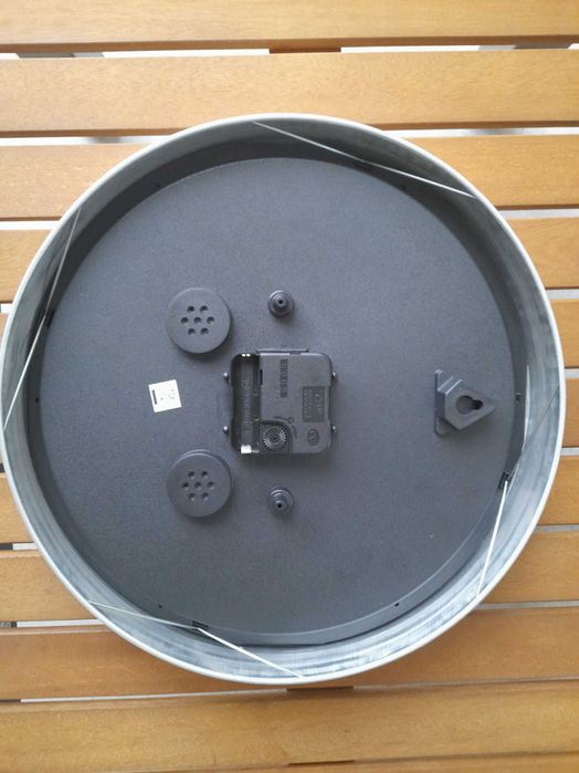 Relógio parede cinzento