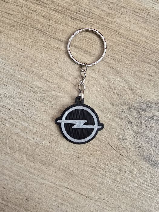 Breloczek Opel - Świeci w Nocy! 3d - Druk3d fidget Keychain mixGadzet
