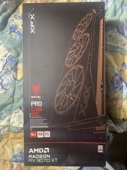 XFX Mercury AMD RX 9070XT OC Gaming Edition