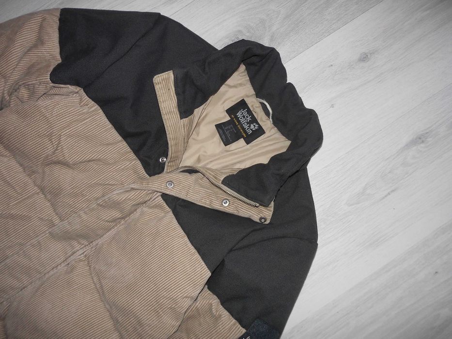 Jack Wolfskin Puffer Corduroy Jacket Kurtka Puchowa L