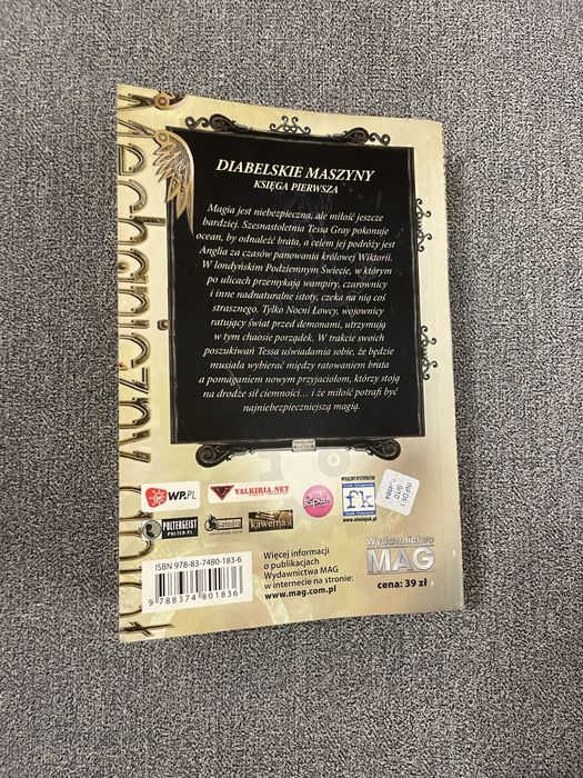 Książka „Mechaniczny Anioł” Cassandra Clare