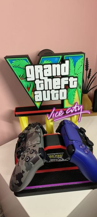 Suporte de comandos/headset GTA VI