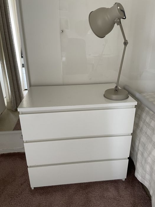 Comoda MALM IKEA 3 gavetas