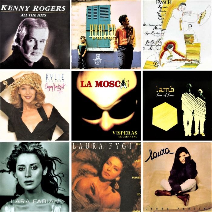 72 CDs - 3€ Cada - Muito Bom Estado