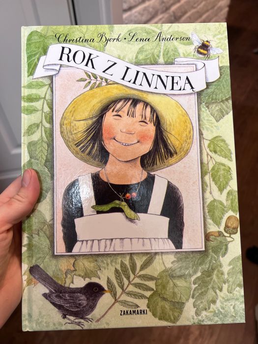 Rok z Linneą książka