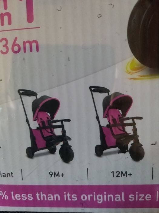 Rowerek torba wózek od 9/36m