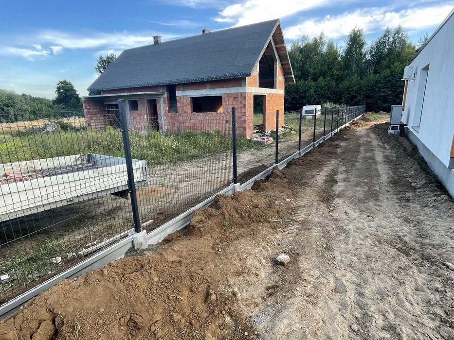 Ogrodzenie panelowe fi4 153 cm. Montaż. Promocja!!!