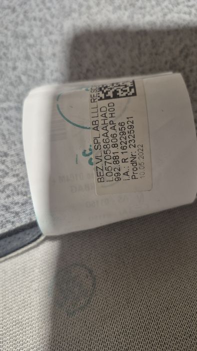 Skórzany pokrowiec na oparcie Porsche