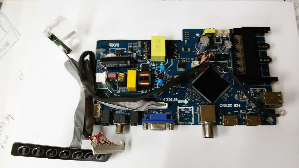 cv512-b24 mainboard tv led mide 24