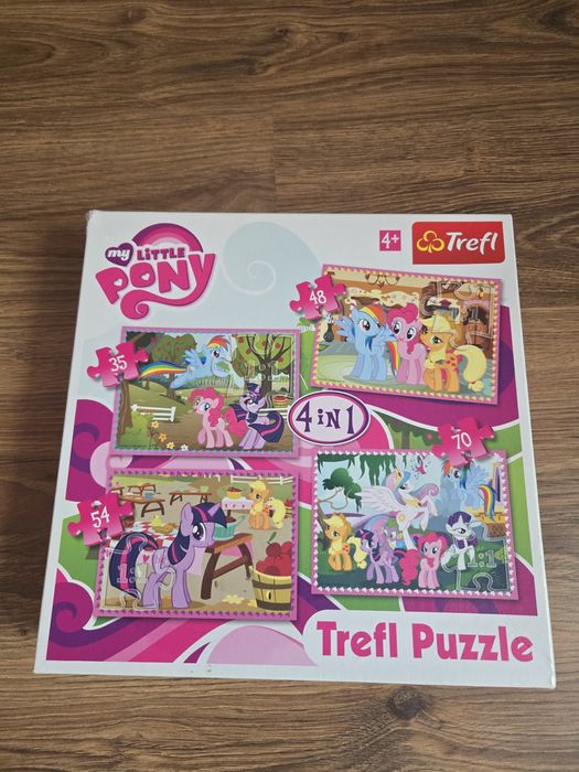Puzzle Trefl My Little Pony 4w1 4+