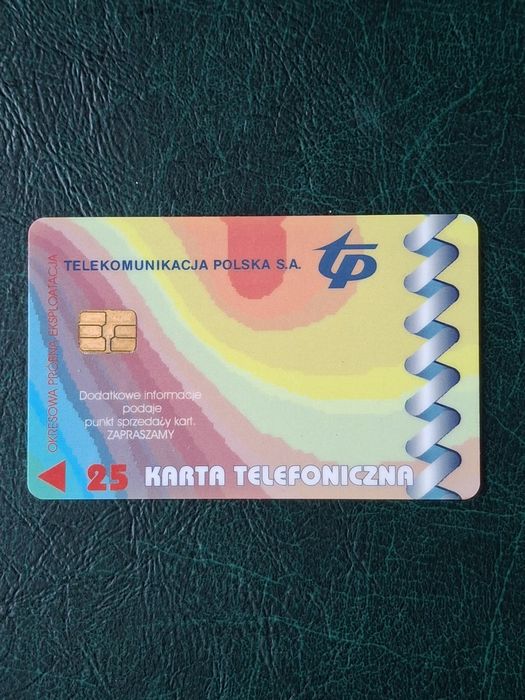 Polskie próbne karty telefoniczne numer. 70 P - 72 P.