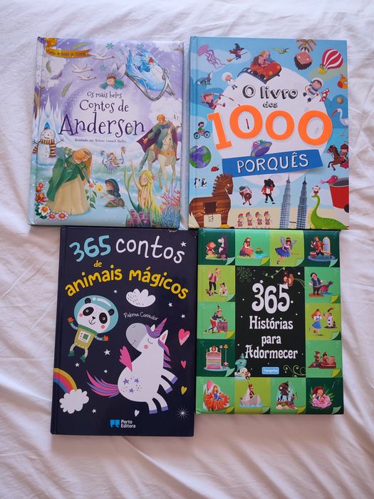 Livros de histórias novos