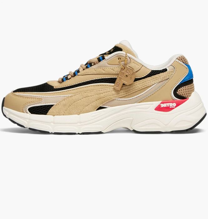 НОВІ PUMA ОРИГІНАЛ 10,5 44 28,5 бежеві чоловічі кросівки 396106 01 PUMA Снікерcи Кроссовки мужские Puma Teveris Nitro™ Nyc Sneakers Beige