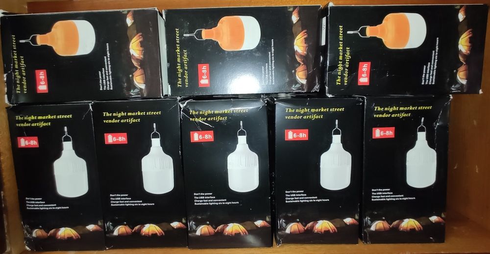 LED лампа USB зарядка