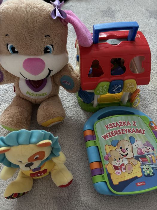 Szczeniaczek uczniaczek, książka z wierszykami, domek edukacyjny